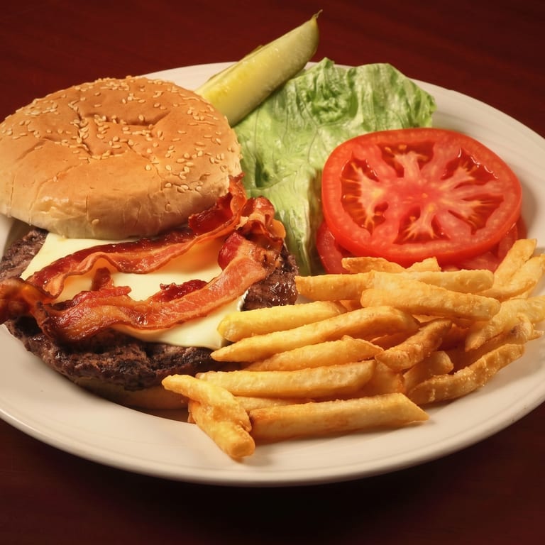 Indulge in Our Cheeseburger