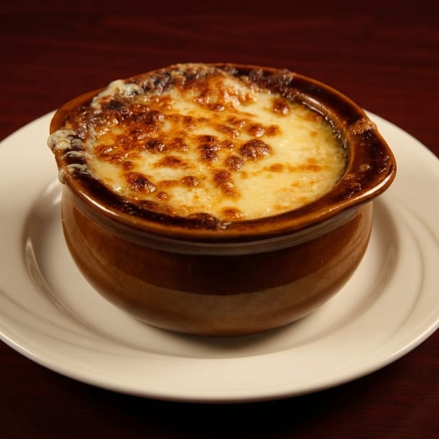 Crock of French Onion.