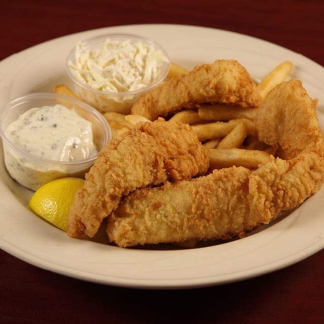 Fish and Chips.