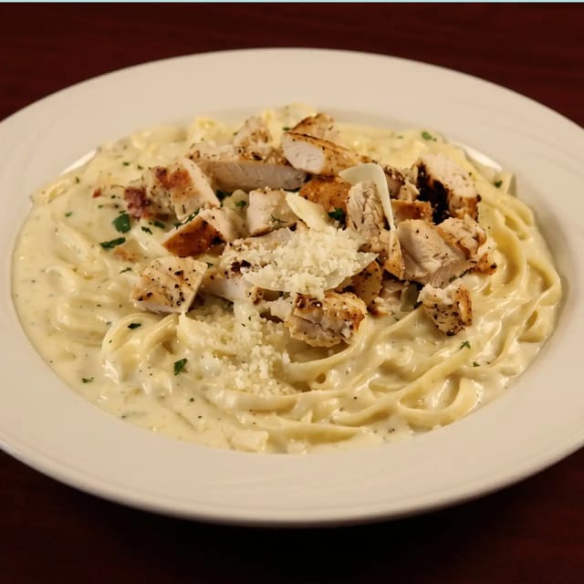 Fettucini Alfredo.
