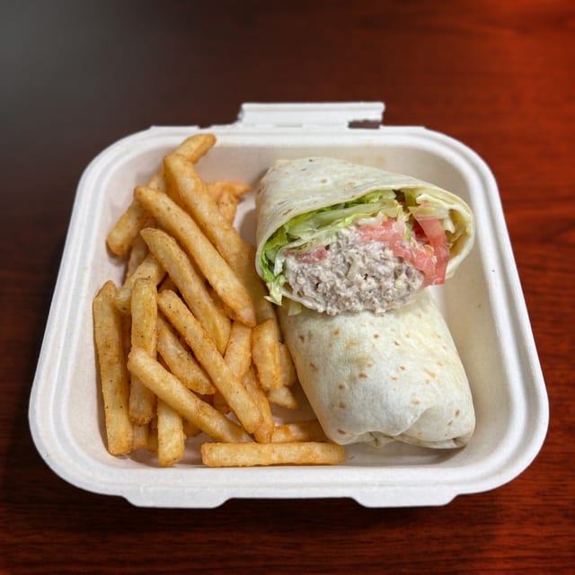 Tuna Salad Wrap.