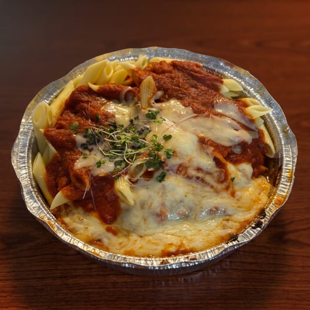 Eggplant Parmigiana.