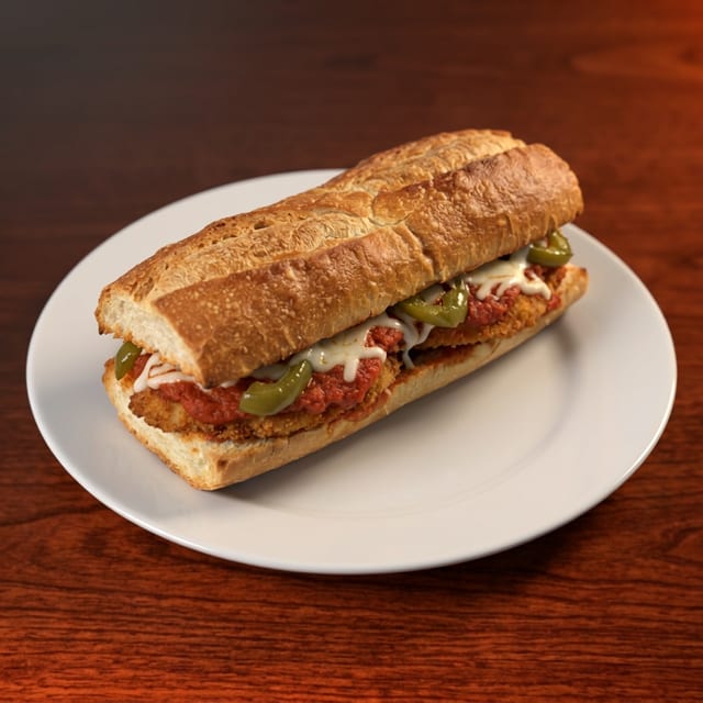 Chicken Parmigiana Grinder.