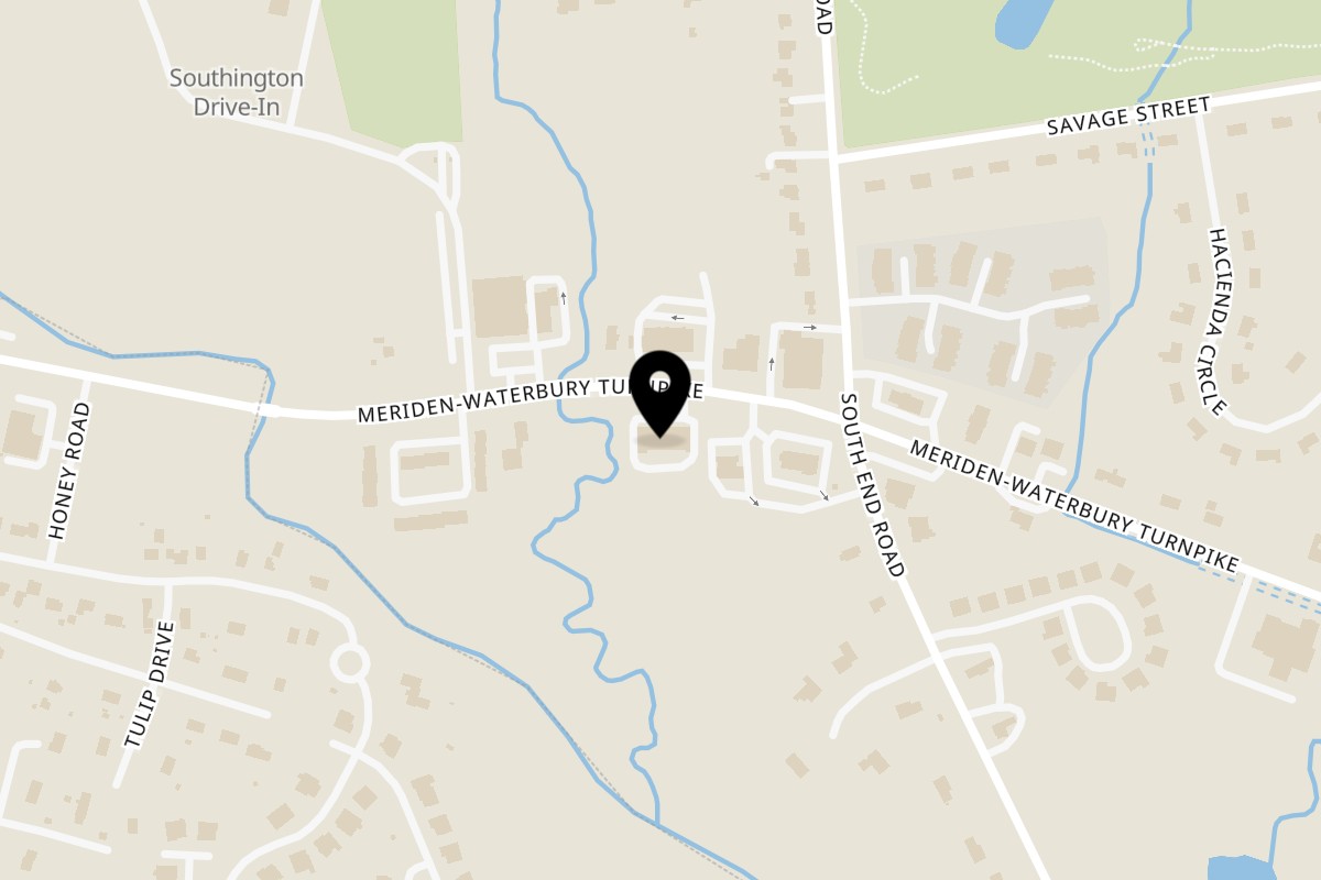Map showing the location of Spartan II on 930 Meriden-Waterbury Turnpike in Plantsville